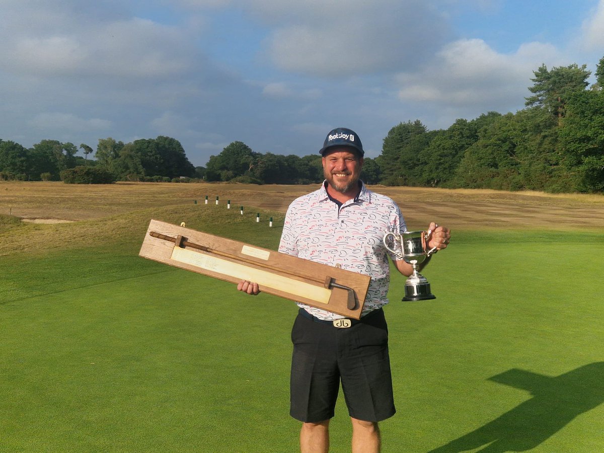 Ipswich Golf Club (@purdisheathgolf) on Twitter photo Congratulations to our new Men’s Club Champion and J Ross Mashie winner, Adam Golding, scoring 140 (-2) over the 2 rounds. 👏👏👏 ⛳️ <a href="/IgcGreenkeepers/">Purdis Heath Greenkeepers</a> <a href="/BrumptonGraham/">IGC Course Manager</a> <a href="/igcecology1/">Ipswich golf club ecology page</a> Congratulations to our new Men’s Club Champion and J Ross Mashie winner, Adam Golding, scoring 140 (-2) over the 2 rounds. 👏👏👏 ⛳️ <a href="/IgcGreenkeepers/">Purdis Heath Greenkeepers</a> <a href="/BrumptonGraham/">IGC Course Manager</a> <a href="/igcecology1/">Ipswich golf club ecology page</a>