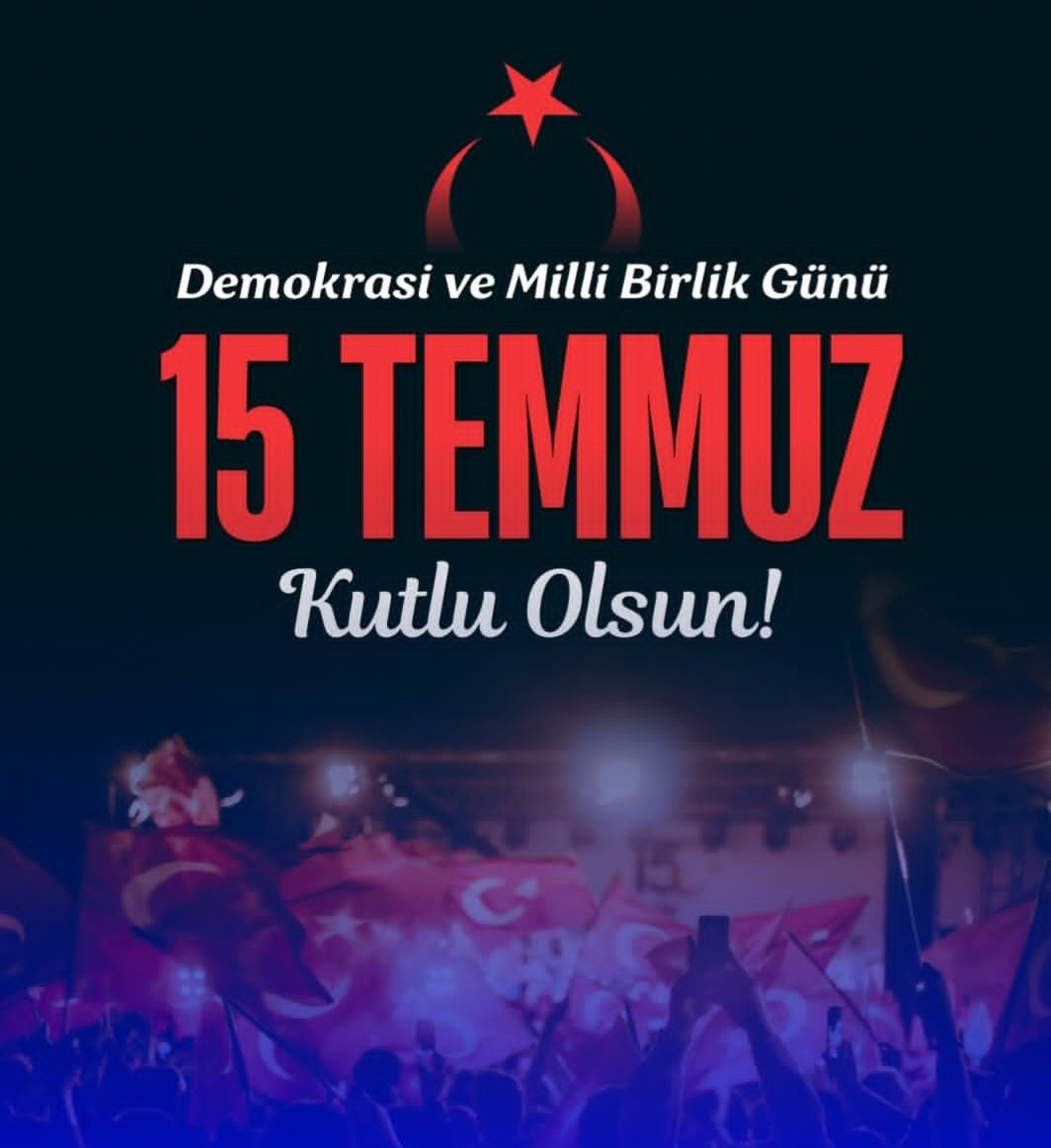 Sela Seslerinin ,Uçak Seslerini Susturduğu Gündür 15 Temmuz ...🇹🇷🇹🇷

DEMOKRASİ VE MİLLİ BİRLİK GÜNÜMÜZ KUTLU OLSUN 🇹🇷🇹🇷

#pazartesi/CZN Burak/Fetö/Napoli/Zaferin Adı Türkiye/Milli Birlik Günü/Ahmet Özer/LGBT/
