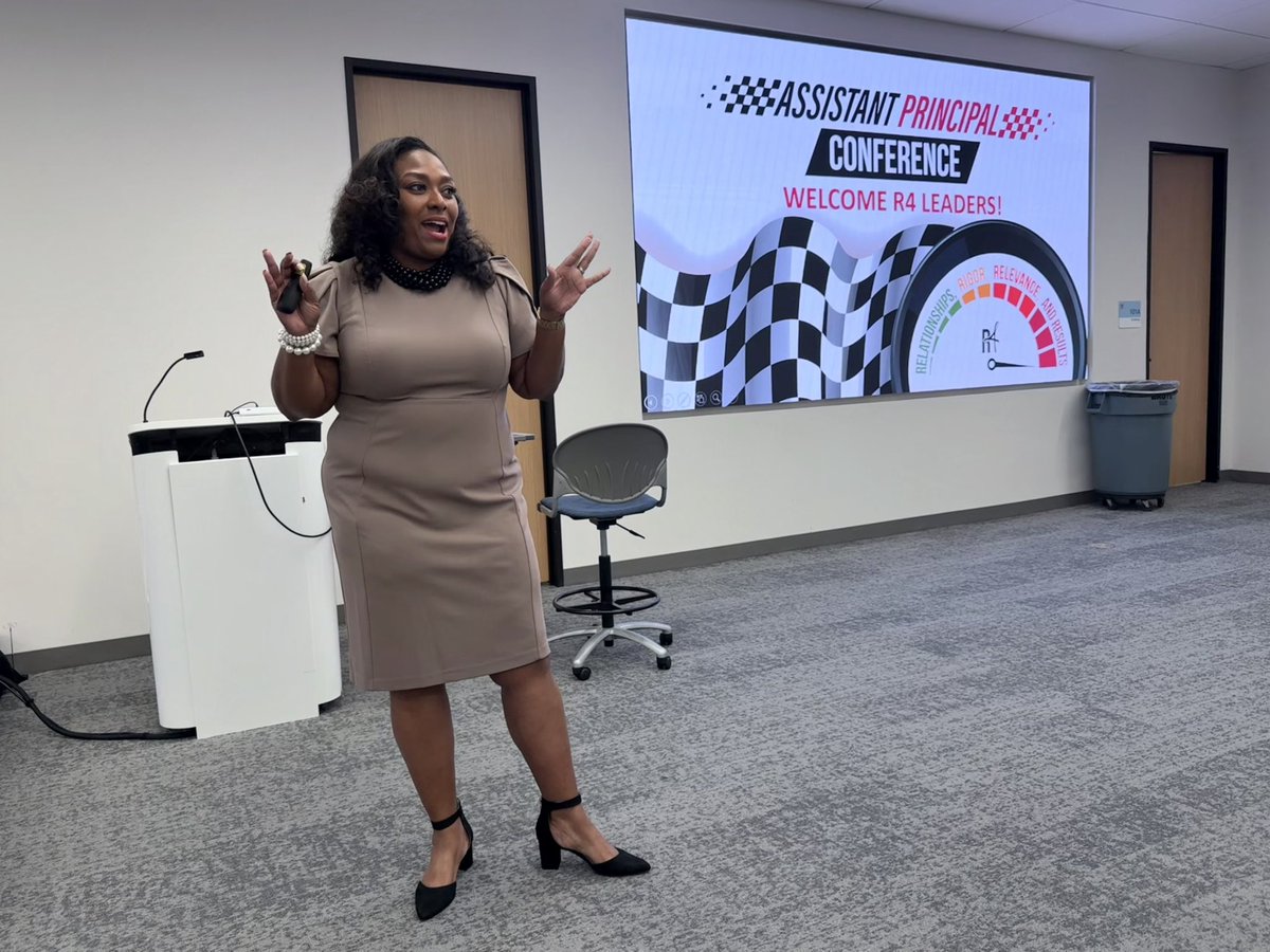 Aisha Christa Atkinson, M.S. (she/her) (@thelitsensei) on Twitter photo Started the morning off at <a href="/R4Leaders/">Region 4 Leaders</a>’ #R4APCon with inspiration to help us all secure major wins from Texas’ most successful school leader to date, <a href="/PrincipalAuntie/">Sheree Bogany</a>!
Always <a href="/TABSE_Texas/">TABSE_Texas</a> and <a href="/HAABSE3/">HAABSE</a> proud to see her continue to support leaders as she continues to be a Started the morning off at <a href="/R4Leaders/">Region 4 Leaders</a>’ #R4APCon with inspiration to help us all secure major wins from Texas’ most successful school leader to date, <a href="/PrincipalAuntie/">Sheree Bogany</a>!
Always <a href="/TABSE_Texas/">TABSE_Texas</a> and <a href="/HAABSE3/">HAABSE</a> proud to see her continue to support leaders as she continues to be a