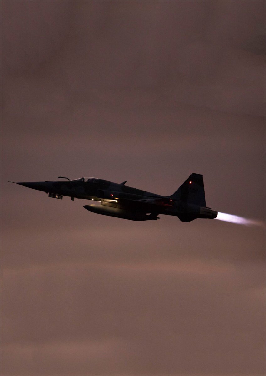 #ImagemDoDia

O caça F-5M é um vetor indispensável na defesa aérea brasileira. Essa aeronave icônica foi modernizada com aviônicos e radares de última geração, além de armamentos aprimorados, garantindo sua agilidade e versatilidade em missões de interceptação, patrulha e