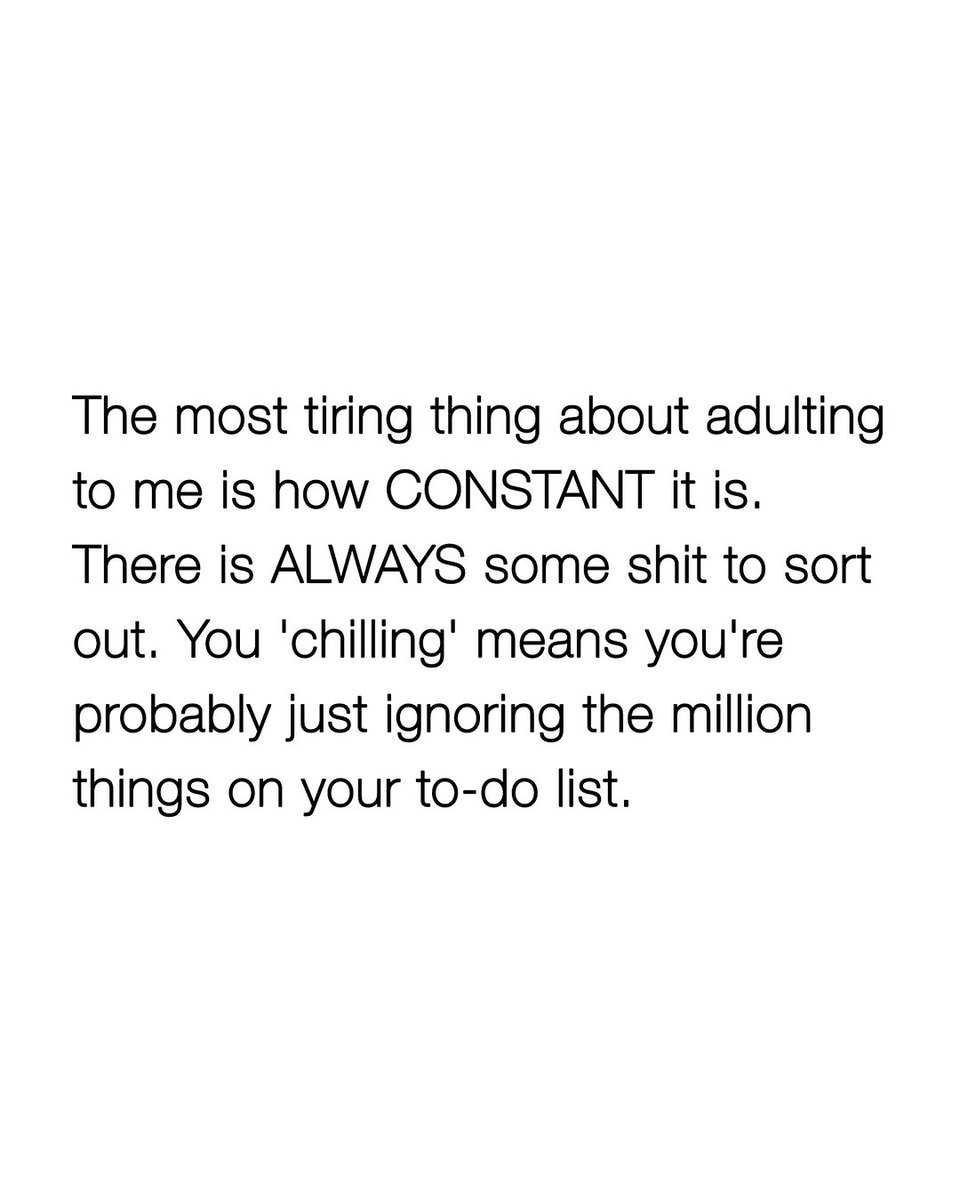 If “chilling” feels guilty… you’re not alone. 🙃