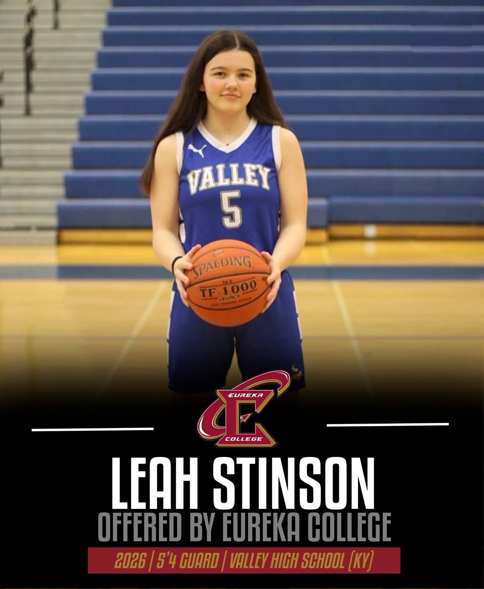 Leah Stinson (@leahstinson_5) on Twitter photo After a great conversation with coach pace I am happy to announce that I have received an offer from <a href="/EurekaWbb/">Eureka College WBB🏀</a> thank you coach pace for believing in me! After a great conversation with coach pace I am happy to announce that I have received an offer from <a href="/EurekaWbb/">Eureka College WBB🏀</a> thank you coach pace for believing in me!