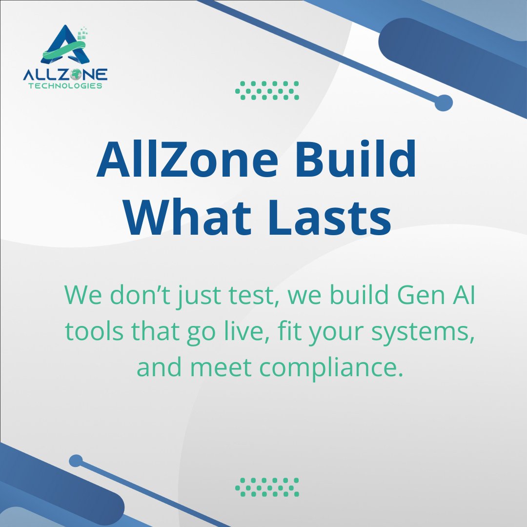allzonetech's tweet photo. 85% of Gen AI pilots fail. Time, money, and effort, gone. Why? No plan. No security. No team alignment.
Start with clear goals, strong systems, and compliance.

Turn your pilot into real business value, partner with us.
#GenAI #EnterpriseAI #AIstrategy #AITech #AIDevelopment https://t.co/3Q4Vm4dAkh