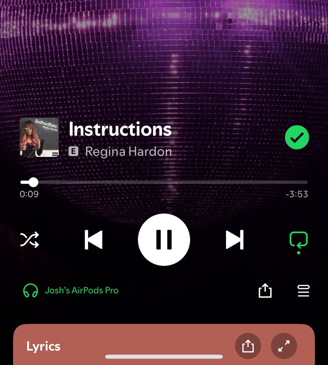 The world is sleeping on Regina Hardon