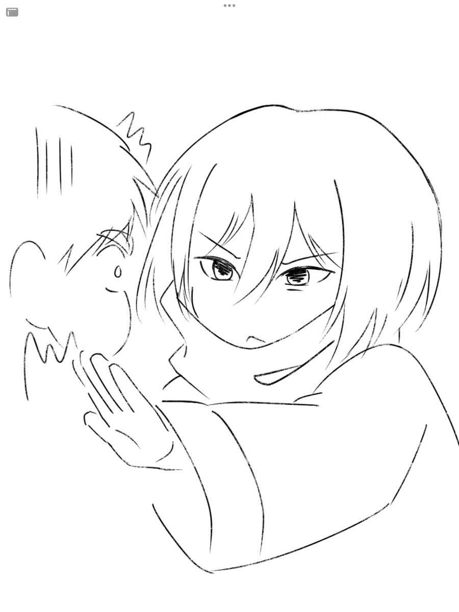 Cres2107's tweet image. “Be my husband or die”
#eremika #AttackOnTitan