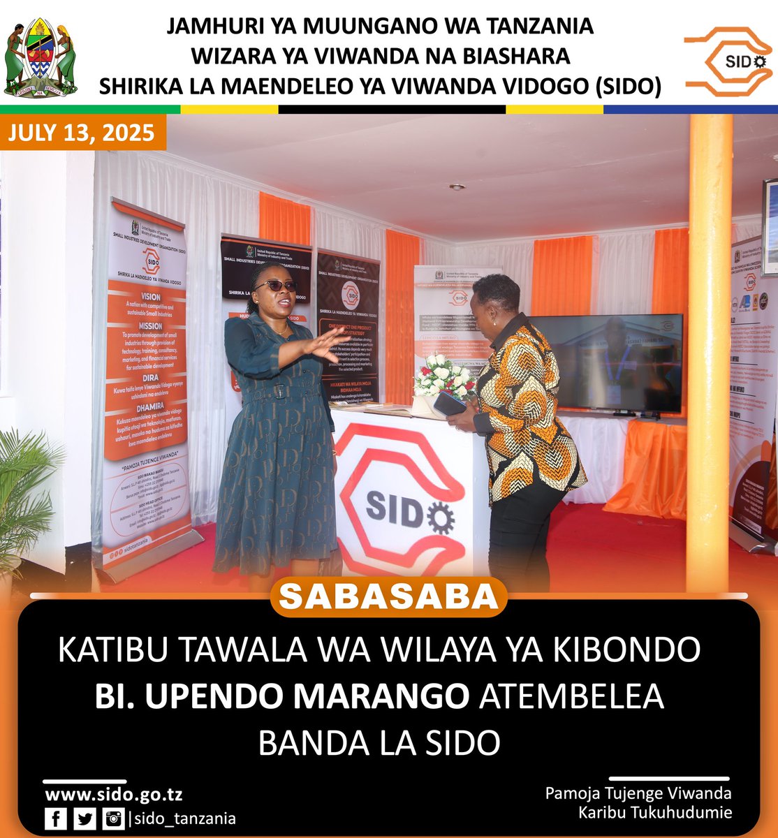 DAR ES SALAAM 
Sabasaba 2025
#sidotanzania2025