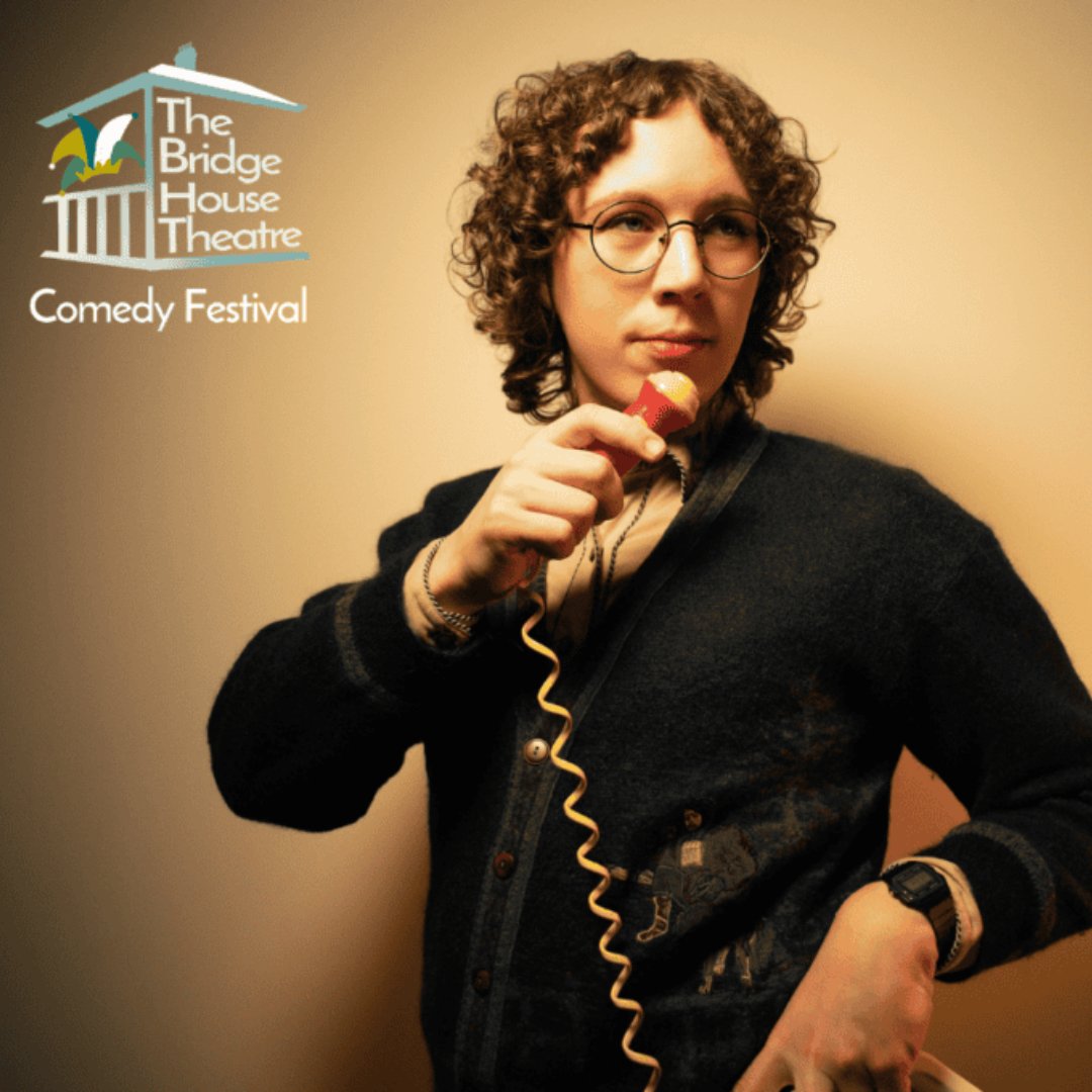 This Saturday 19th Jul - THE BRIDGE HOUSE THEATRE COMEDY FESTIVAL

Kicking us off at 13:00 is Baby Doomer by Sam Nicoresti.

🎟 Grab your tickets now:
thebridgehousetheatre.co.uk/shows/sam-nico…

Book for four or more shows and get 10% off.
Book for all six shows and get 20% off.