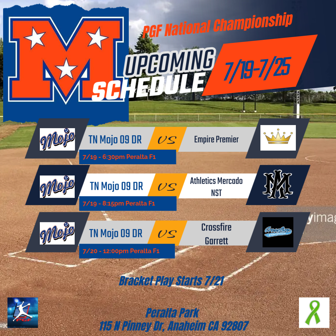 TN Mojo 27/28 - Rosario (@tn_mojo09dr) on Twitter photo We close out the season in sunny California!! Can't wait to compete against some best out there!!
#MojoNation #FamilyMeeting
<a href="/TnMojoFastpitch/">Tennessee Mojo fastpitch</a> We close out the season in sunny California!! Can't wait to compete against some best out there!!
#MojoNation #FamilyMeeting
<a href="/TnMojoFastpitch/">Tennessee Mojo fastpitch</a>