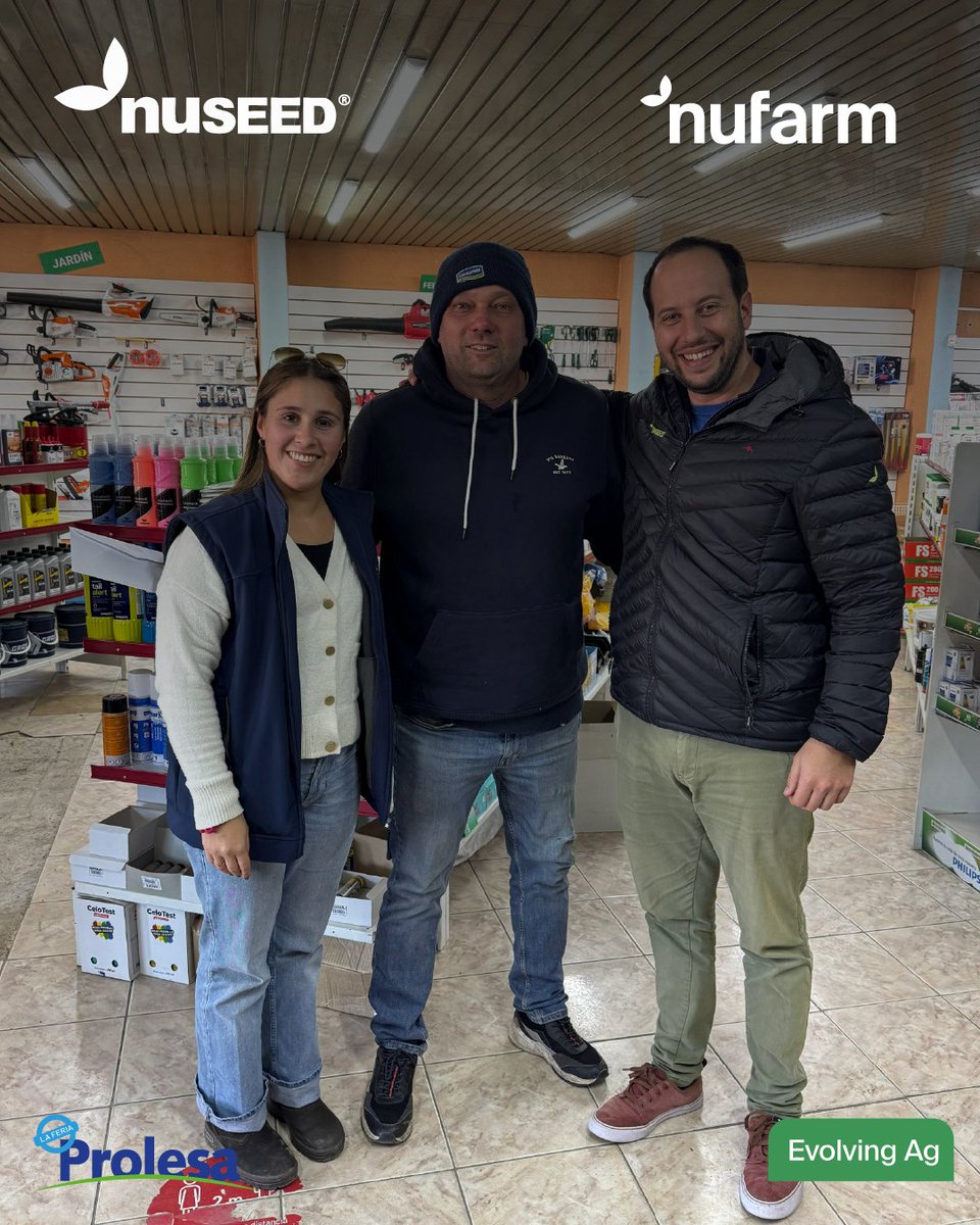 Continuamos con los festejos de 15 años de la Feria de <a href="/ProlesaUy/">Prolesa</a>  finalizamos la entrega de los 15 premios a los productores Ganadores, felicitaciones a todos ellos!!
Gracias por elegirnos como sus proveedores de semillas!

Nuseed, Valor más allá del rendimiento.
