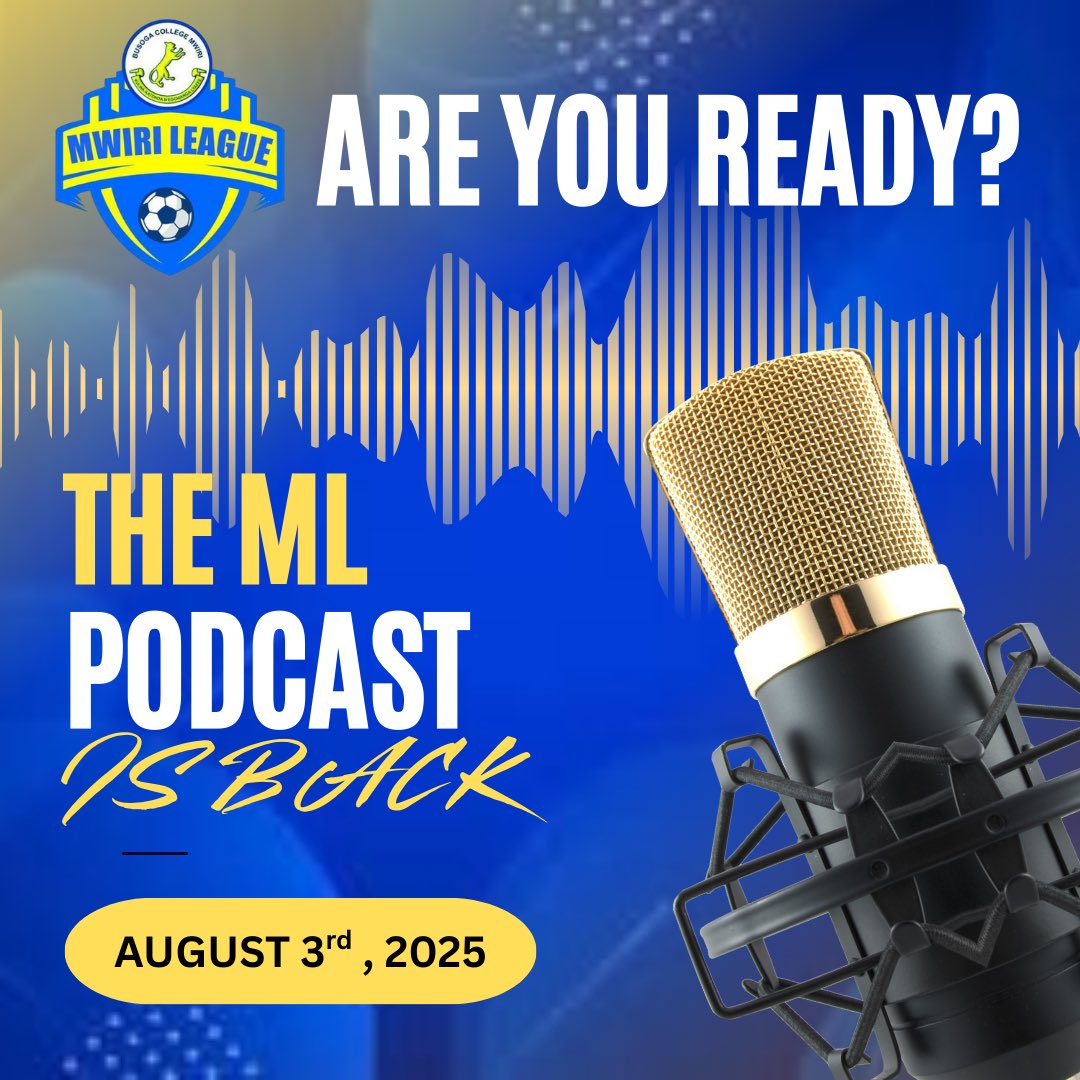 MwiriLeague's tweet image. The #MwiriLeague Podcasts return on August 3rd🎙️bringing you all the latest sports updates from the Mwiri League, local Ugandan sports, to international sports💪 The podcast 🎙️will also cover current affairs and various other topics🔥
If you want to laugh, learn, grow, and stay…