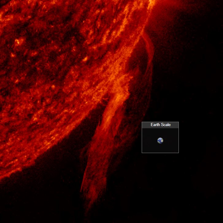 latestinspace's tweet image. BREAKING 🚨: The sun has released a 160,000-mile long plasma filament from the southwest limb
(via @spacewxwatch)