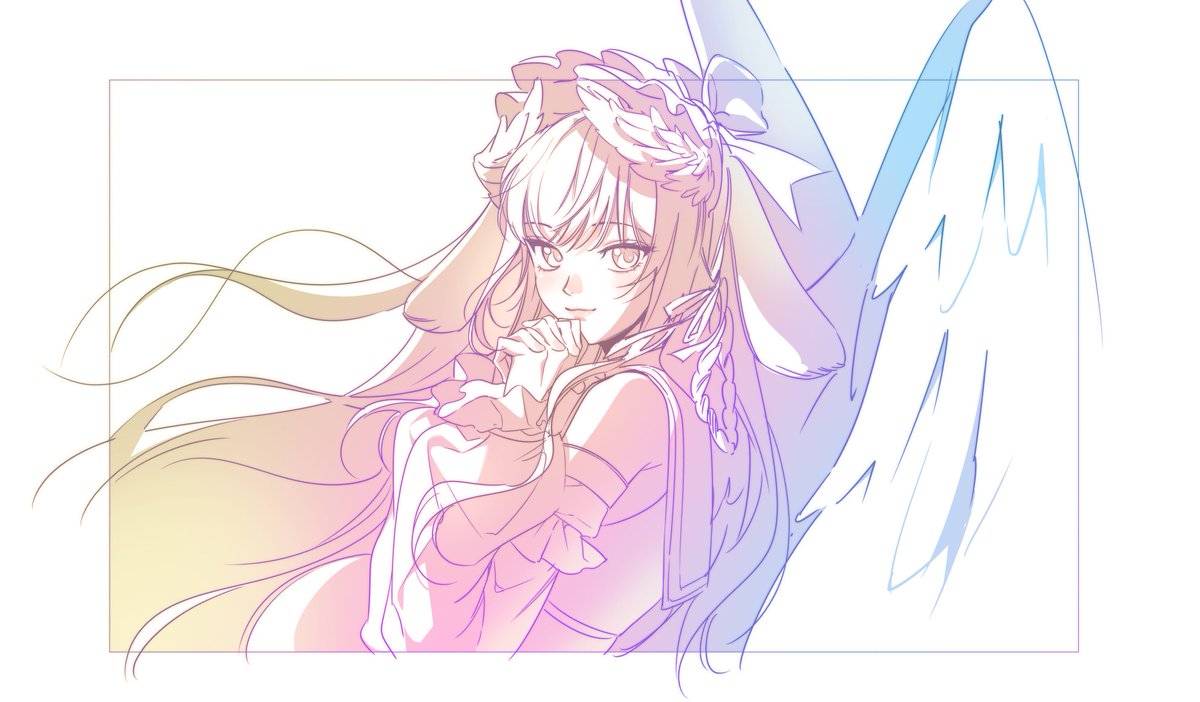 겸사겸사 소녀 낙서도 두고가기ㅣ 그림 좀 그려야하느데...