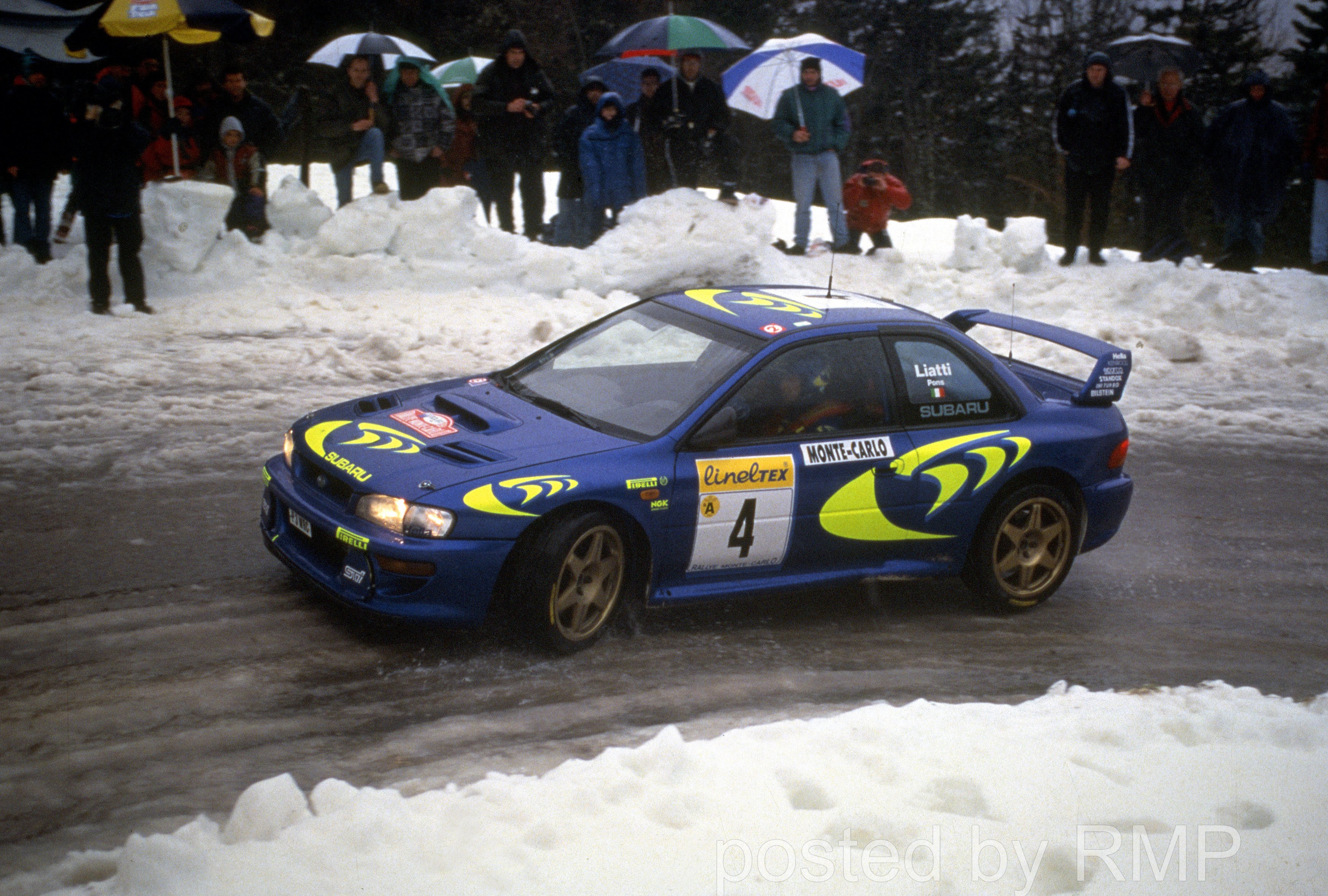 自動車 SUBARU IMPREZA WRC 1997 P.Liatti F.Pons Piero Liatti | Subaru Impreza S5 WRC '97 | Rallye Catalunya