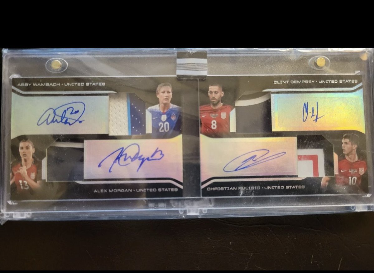 <a href="/TheRealNesquik/">NESSIE</a> <a href="/jcutlersburner/">JayCutlersBurner</a> 2018 Eminence Quad Patch Auto /10. Match worn patches.