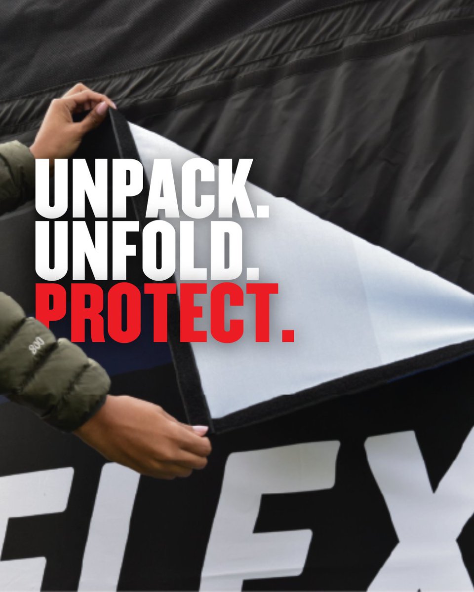 Quick to deploy. Easy to trust.

The SidelinER Flex delivers sideline privacy where and when it counts.

Head over to the link in our bio to get yours today!