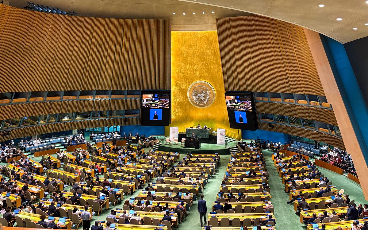 BahaiBIC's tweet image. The Bahá’í International Community participated in the opening ceremony of this year’s High-Level Political Forum, marking 10 years since the launch of the Sustainable Development Goals.
The theme of the High-Level Political Forum this year is, “Advancing sustainable, inclusive,…
