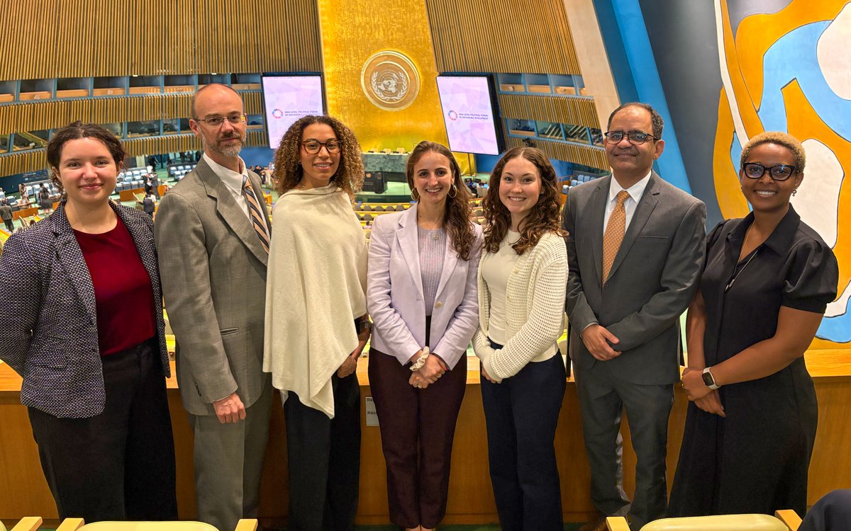 BahaiBIC's tweet image. The Bahá’í International Community participated in the opening ceremony of this year’s High-Level Political Forum, marking 10 years since the launch of the Sustainable Development Goals.
The theme of the High-Level Political Forum this year is, “Advancing sustainable, inclusive,…