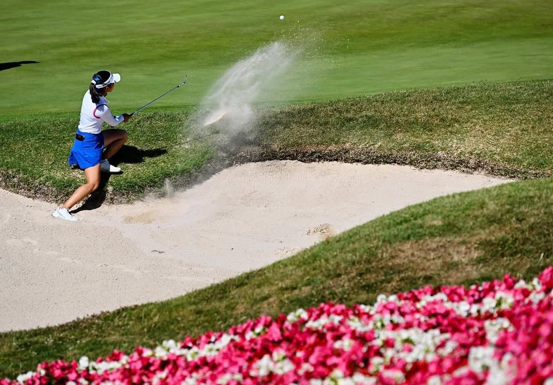 onlyandrealee's tweet image. So many positives to take away from this week. I think I’m finally starting to figure you out @EvianChamp Merci and see you next year ❤️ 

Excited for some links golf soon!