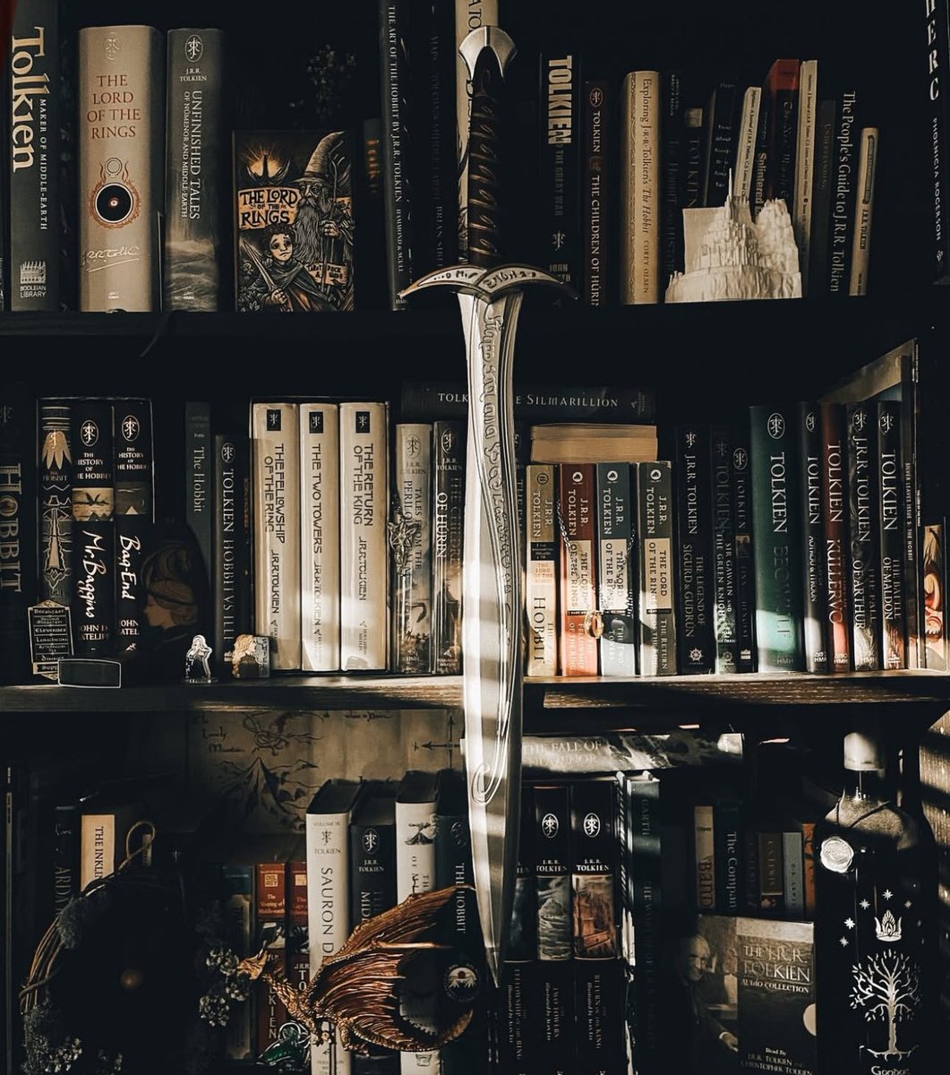 Let’s see those Tolkien book collections! This one is from “themiddlepage.”