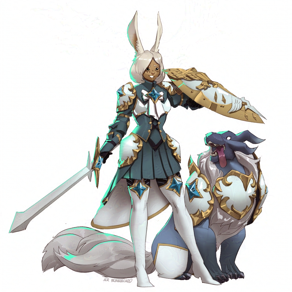 rkdvanguard's tweet image. Commission for me boi Jarick!
His series of Final Fantasy class based magical girls continues with paladin!
#FinalFantasy #FinalFantasyXIV #Finalfantasy14 #commissionsopen