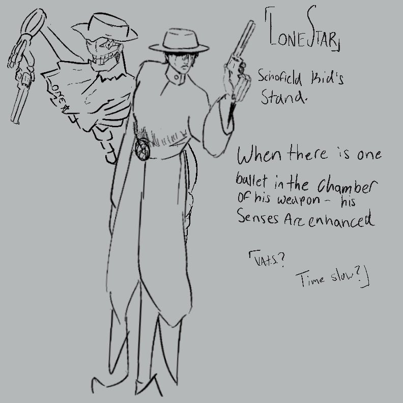 aSilvercomet's tweet image. Recently my dnd players received the head of the holy corpse! Causing his stand to change! I’m kinda stunted on which design I like more? Scrap metal scarecrow or panopticon ostrich?
Art by me-