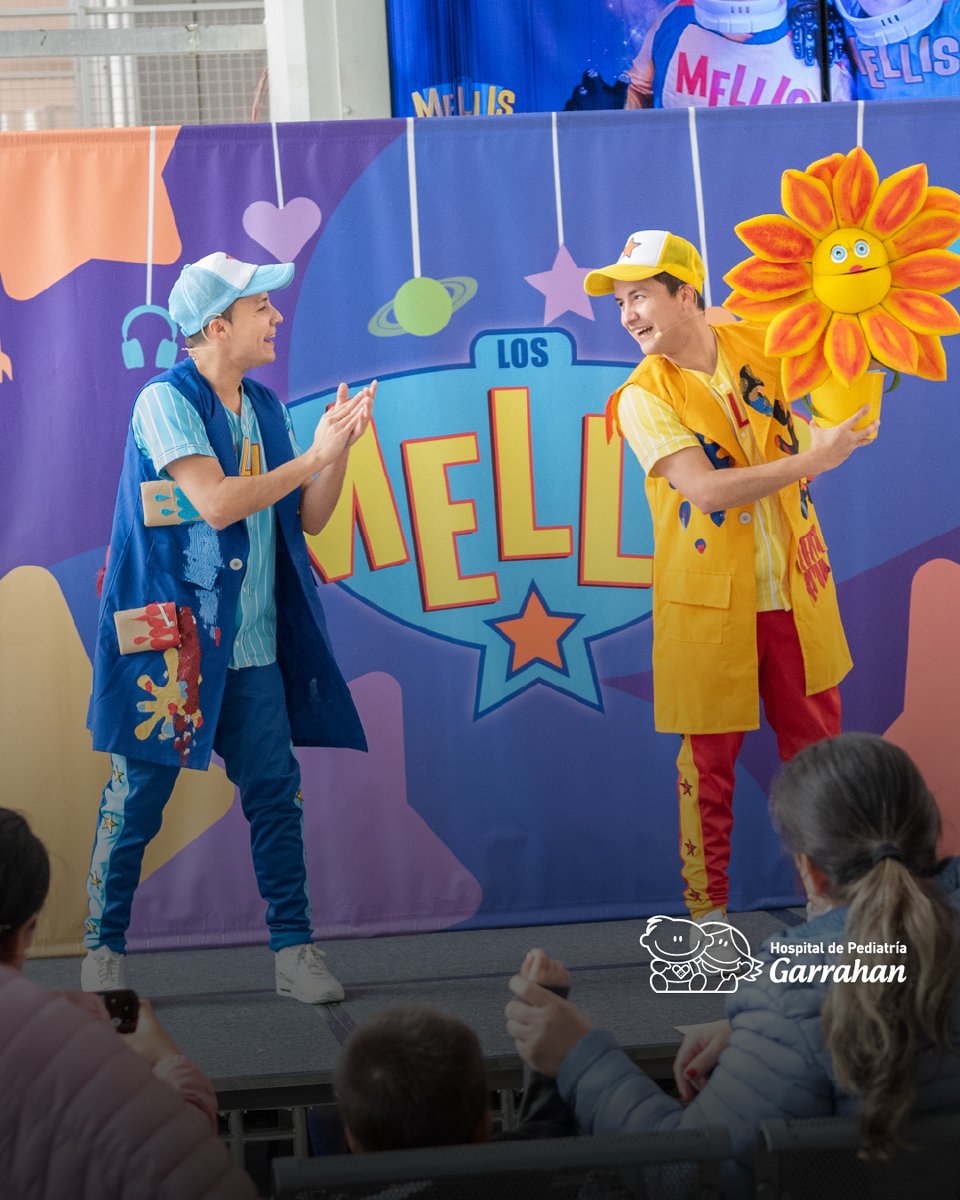 HospGarrahan's tweet image. La sala de espera del hospital hoy fue distinta.
El grupo Los Mellis Kids sorprendió a chicos y familias con un show que los llenó de alegría.🎤✨
Gracias @FundGarrahan por la iniciativa.