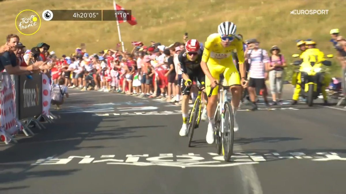 Por ahora solo tenemos a un ridículo vingergard siempre pegado a la rueda.