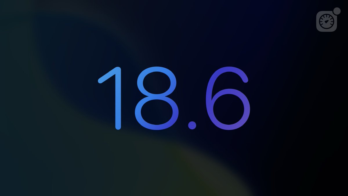 iSpeedtestOS's tweet photo. iOS 18.6 Developer Beta 3 has been released by Apple!
Build: 22G5073b
You can expect Public Beta 3 to be available within 24 hours.
#iOS186DevBeta3 #iOS186Beta3 https://t.co/KdlCZYAgJG