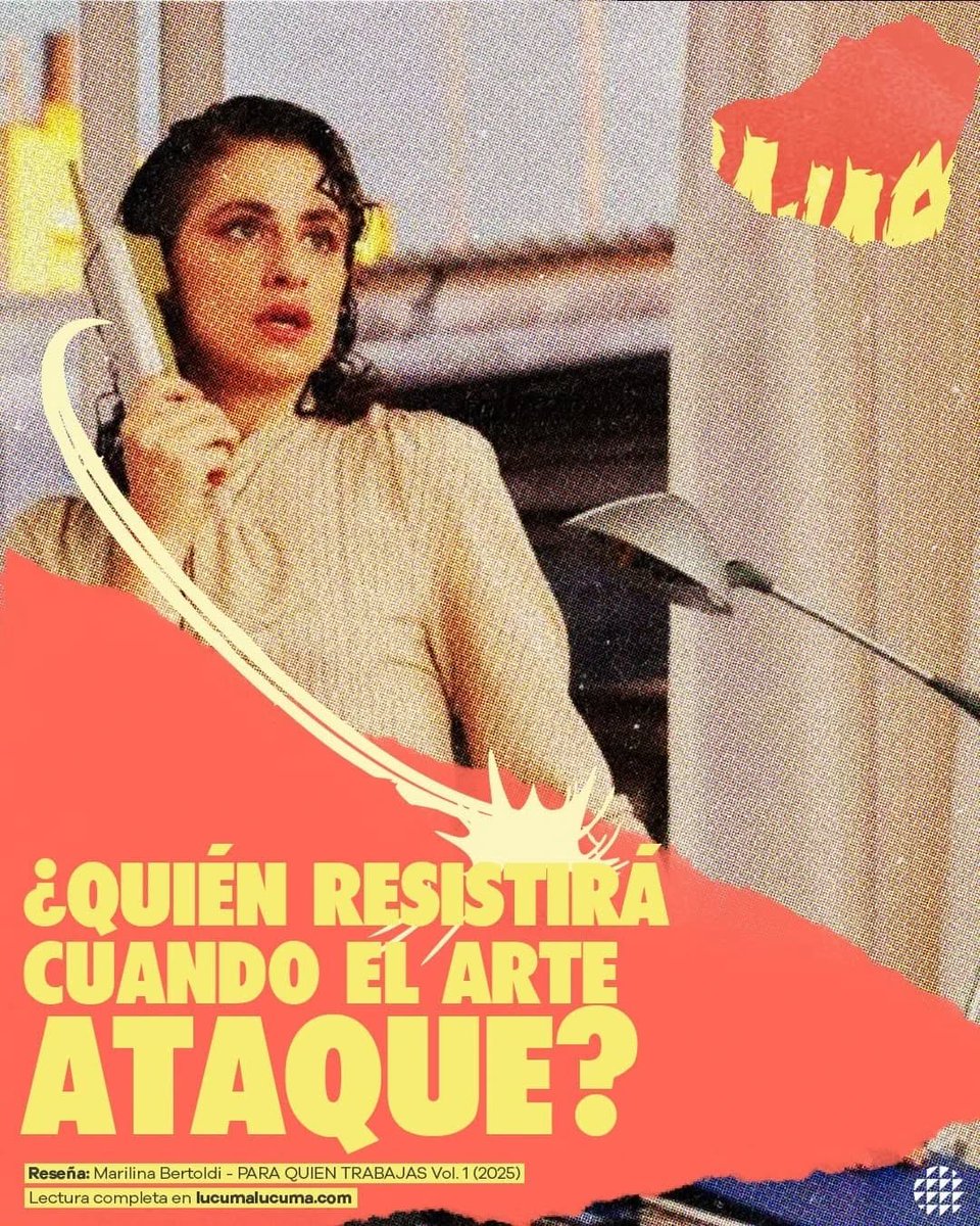 lucumalucuma's tweet image. ☎️ NUEVA RESEÑA ☎️

La argentina @MarilinaBrtoldi lanzó “Para Quien Trabajas Vol I.” con el empuje rabioso de la disconformidad frente a los tiempos insensibles de hoy.

🖊️: @bazsofia_.
🧤 Link en el twit adjunto.
