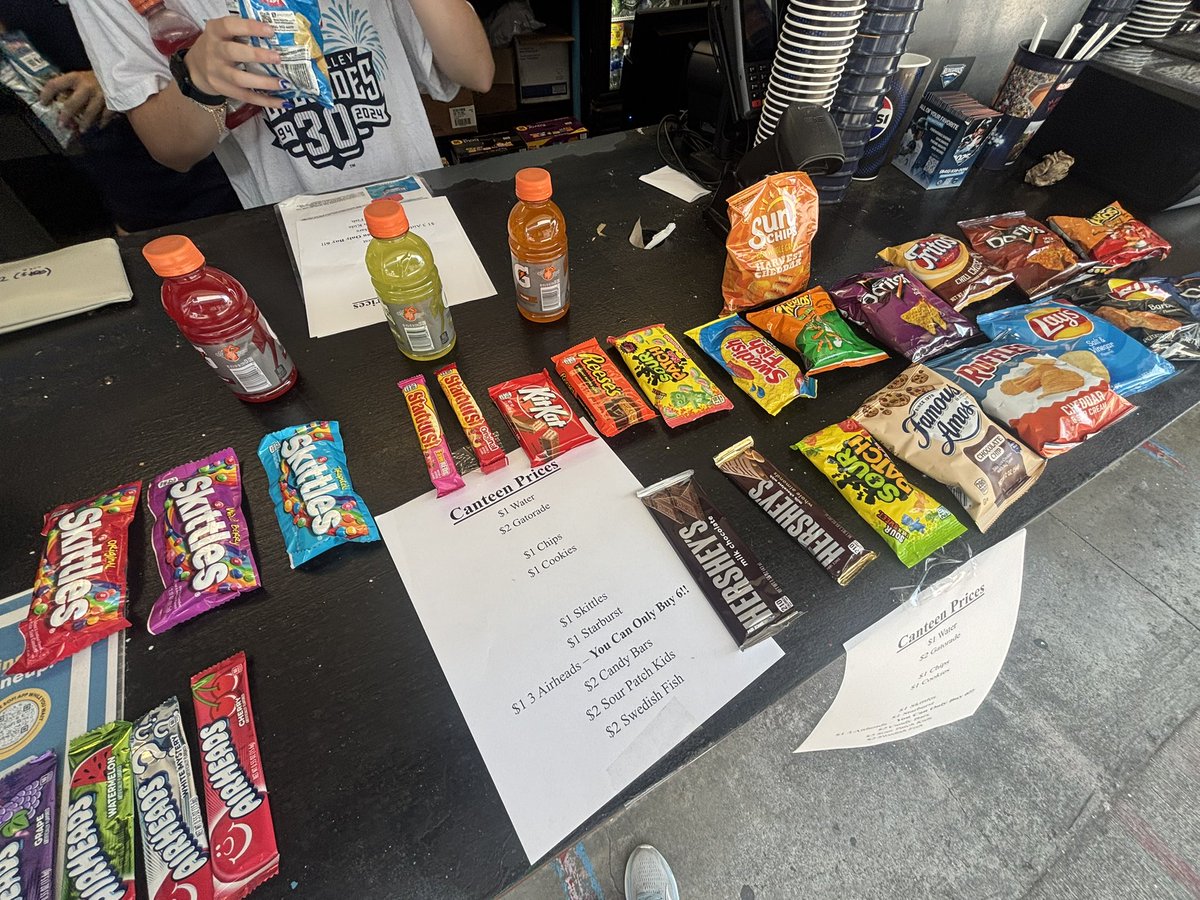 POV: you’re a 10 year old at renegades baseball camps, what are you buying?