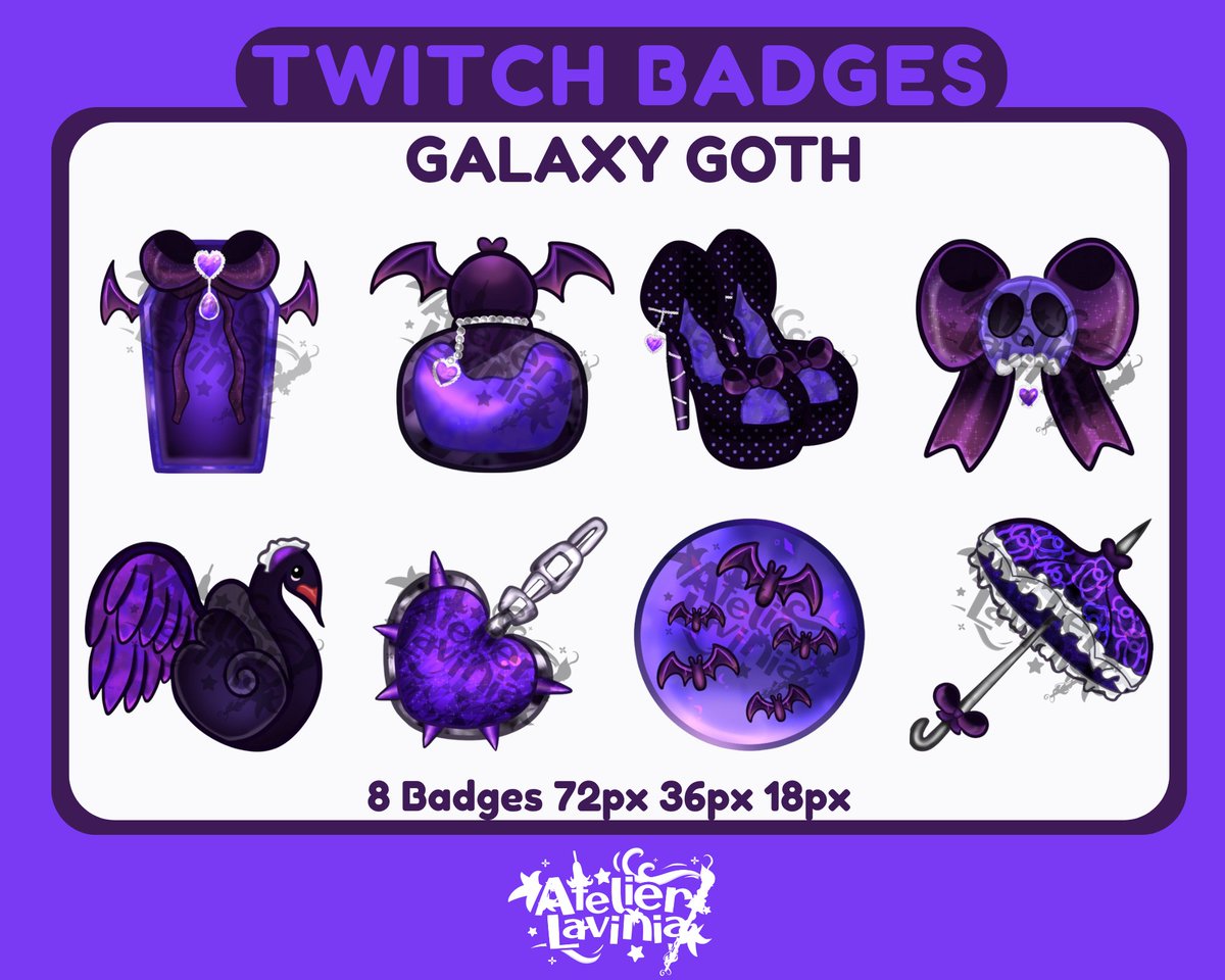 VTuberLavinia's tweet image. psspspspsps~ your favoritest fairy worked overtime to finish these ♡(&gt;ᴗ•)
i dedicate it to all the whimsy goth girlies !!! you can obtain on the usual placesss :3
als comms open on vgen!! help i get verified ehe
vgen.co/AtelierLavinia
atelierlavinia.etsy.com
#artmoots #VGen