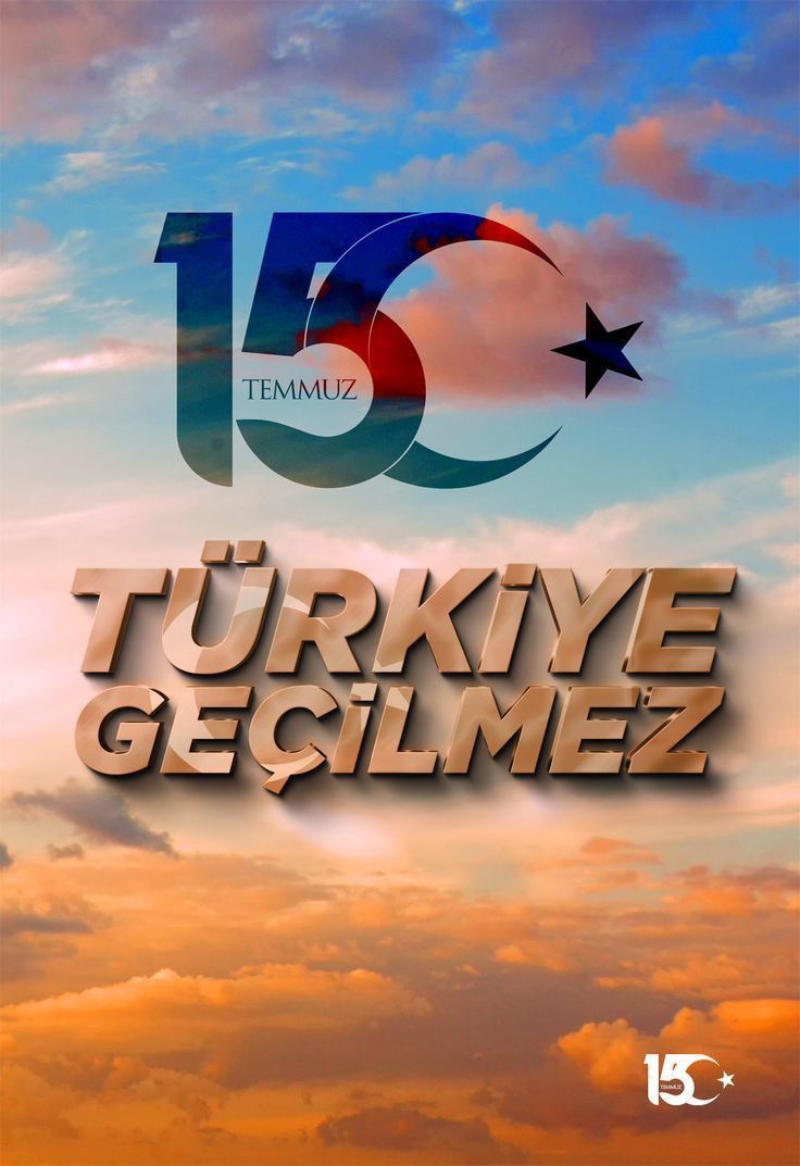 15 TEMMUZ!
Bir avuç Müslümanın,
Din istismarcısı olan fetö ve avanelerine karşı vermiş olduğu 
Destansı bir Mücadelenin adıdır...