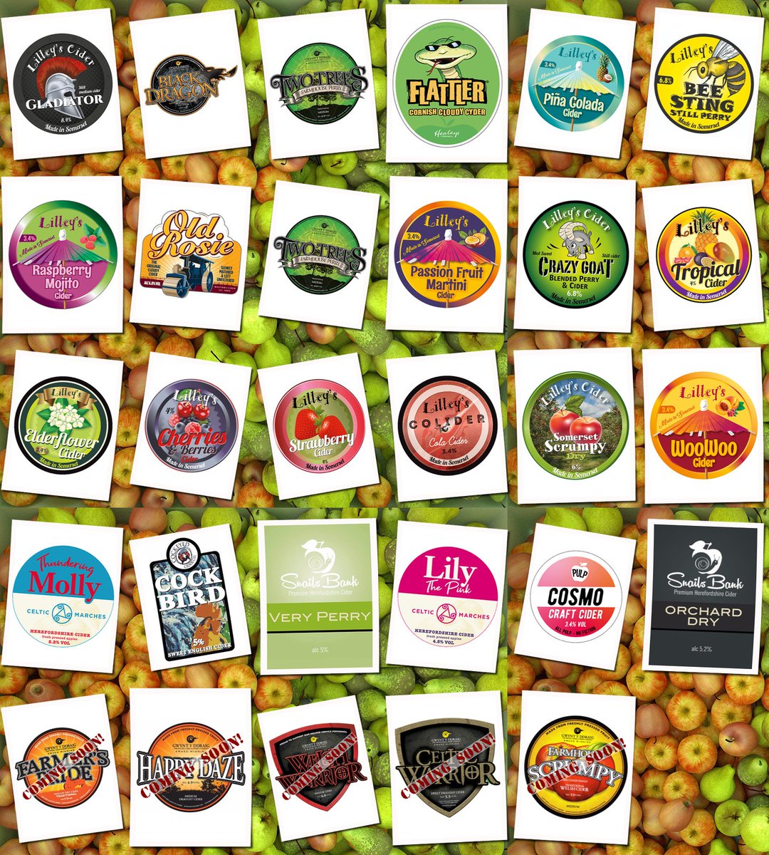 The Garden House (@thegardenhouse5) on Twitter photo On the cider rack
Ciderr Board: bit.ly/3hP2IrT
<a href="/lilleyscider/">Lilley's Cider</a> <a href="/Gwyntyddraig/">gwyntcider</a> <a href="/HealeysCyder/">Healeys Cyder 〓〓</a> <a href="/CelticMarches/">Celtic Marches</a> <a href="/cockeyedciderco/">Cider</a> <a href="/Snailsbankcider/">Snailsbank Cider</a> <a href="/PulpCiderCo/">PULP Cider</a> <a href="/NorwichCAMRA/">Norwich & District CAMRA 🍺</a>
#RealAleFinder a bit short on cider after a huge weekend more ciders on the way On the cider rack
Ciderr Board: bit.ly/3hP2IrT
<a href="/lilleyscider/">Lilley's Cider</a> <a href="/Gwyntyddraig/">gwyntcider</a> <a href="/HealeysCyder/">Healeys Cyder 〓〓</a> <a href="/CelticMarches/">Celtic Marches</a> <a href="/cockeyedciderco/">Cider</a> <a href="/Snailsbankcider/">Snailsbank Cider</a> <a href="/PulpCiderCo/">PULP Cider</a> <a href="/NorwichCAMRA/">Norwich & District CAMRA 🍺</a>
#RealAleFinder a bit short on cider after a huge weekend more ciders on the way