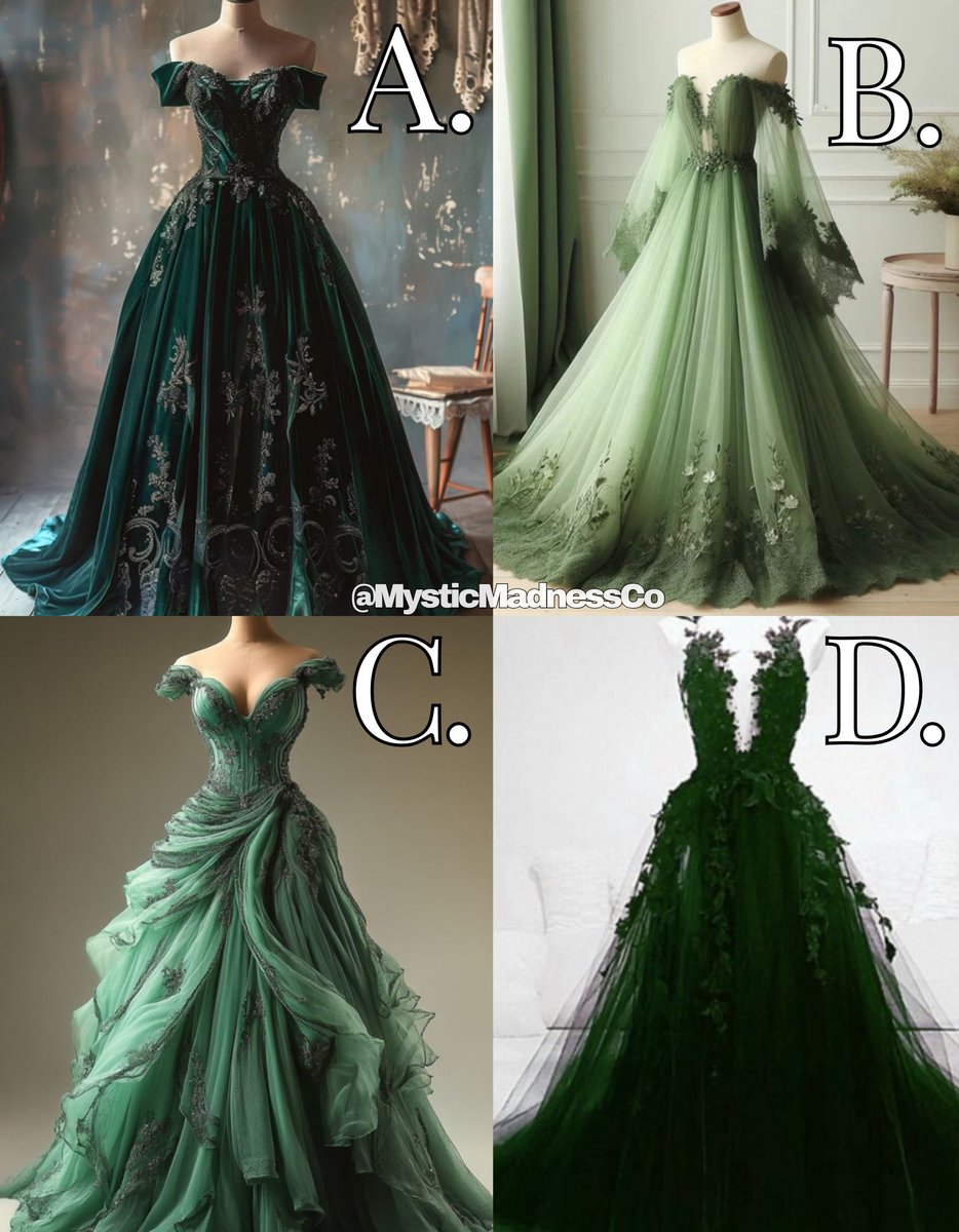 Pick your favorite! 💚

(Green edition)