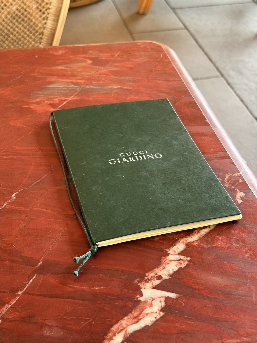 Gucci cafe, attached to their museum.  

Menu illustrations and general vibes were immaculate