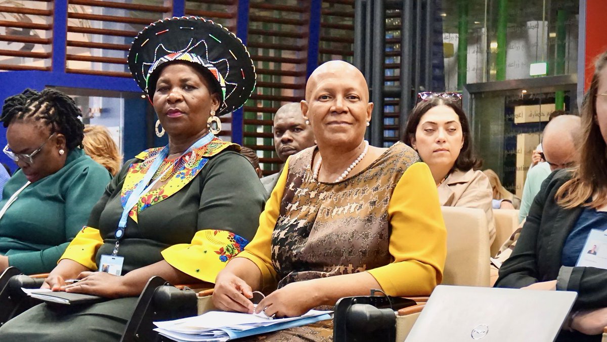 UN_CFS's tweet image. 🔴 Happening now at #HLPF2025!
🎙️ Featuring closing remarks by Amb. Jezile, CFS Chairperson
📍 UNHQ, CR12
Join us for the side event on “Re-imagining the future of women in agrifood systems” — co-hosted by @FAO, Tanzania & @UN_Women.
Watch it live! 🖥️👉 buff.ly/9ZeDmtv
