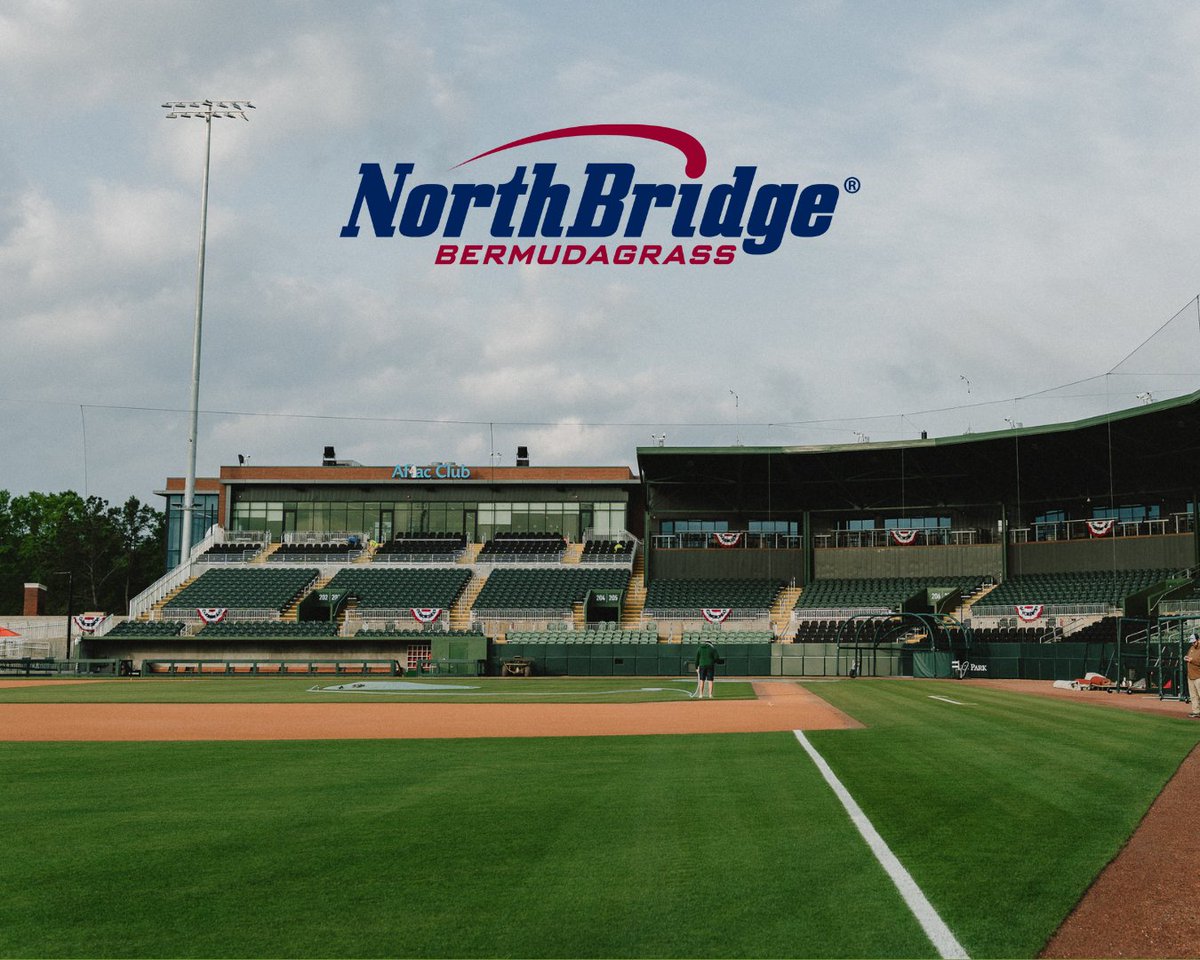 SodSolutions's tweet photo. Columbus, GA is officially back on the Minor League Baseball map! The @GoClingstones’ brand-new home field is now game-ready, featuring NorthBridge® Bermudagrass from Green Acres Turf Farm and expert installation by @Precision_Turf. Read the full story: https://t.co/VcLT2nYmvr https://t.co/8JerUOI0hM