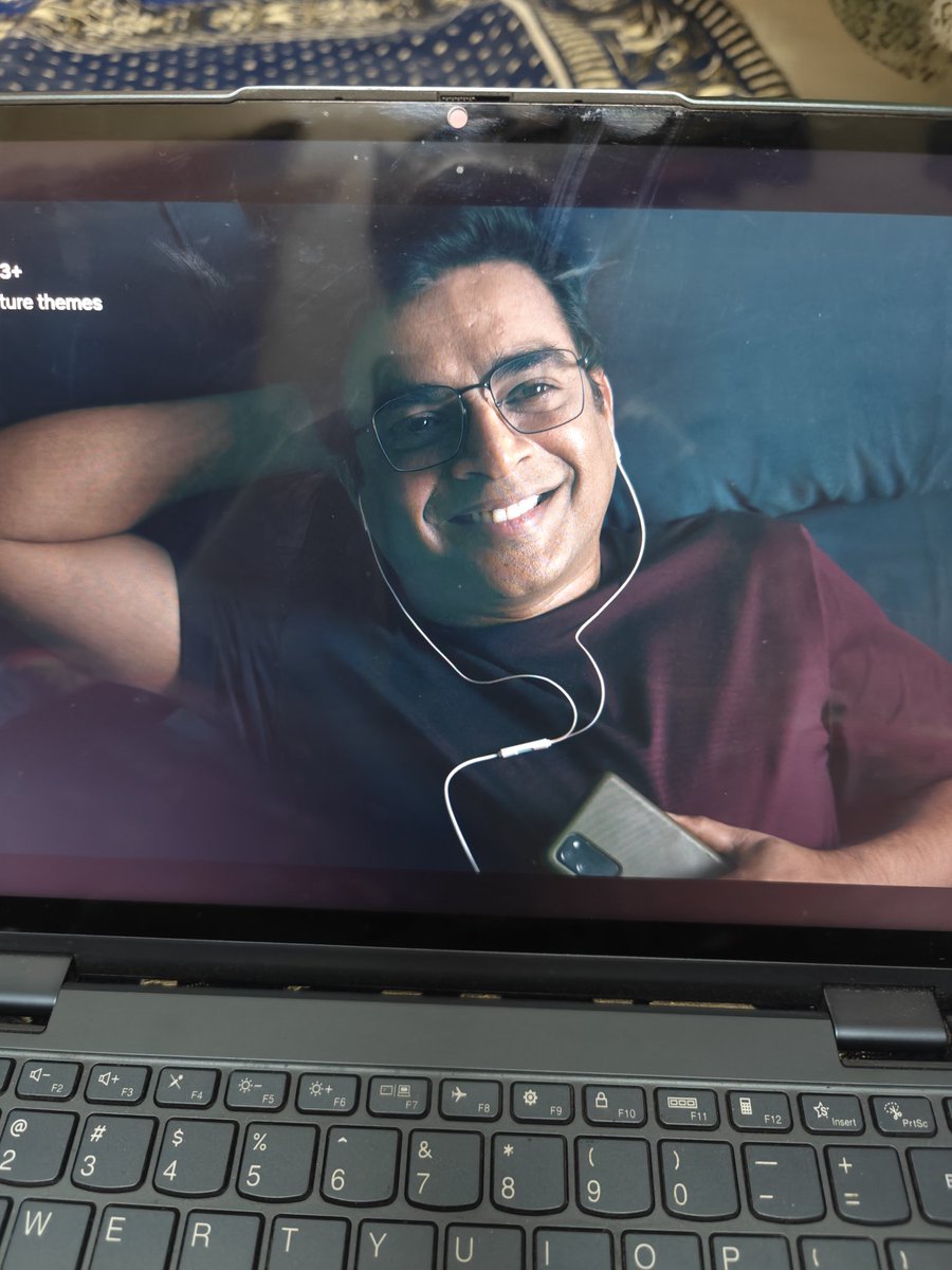 Ms_Aawari's tweet photo. I forgot this was the whole point.

Monday 
Maddy ❤️
Monsoon 🌧️

Bollywood is Healing 🥹🥹

What a lovely movie! @ActorMadhavan #AapJaisaKoi #AapJaisaKoiOnNetflix https://t.co/Rj4PHjoBIA