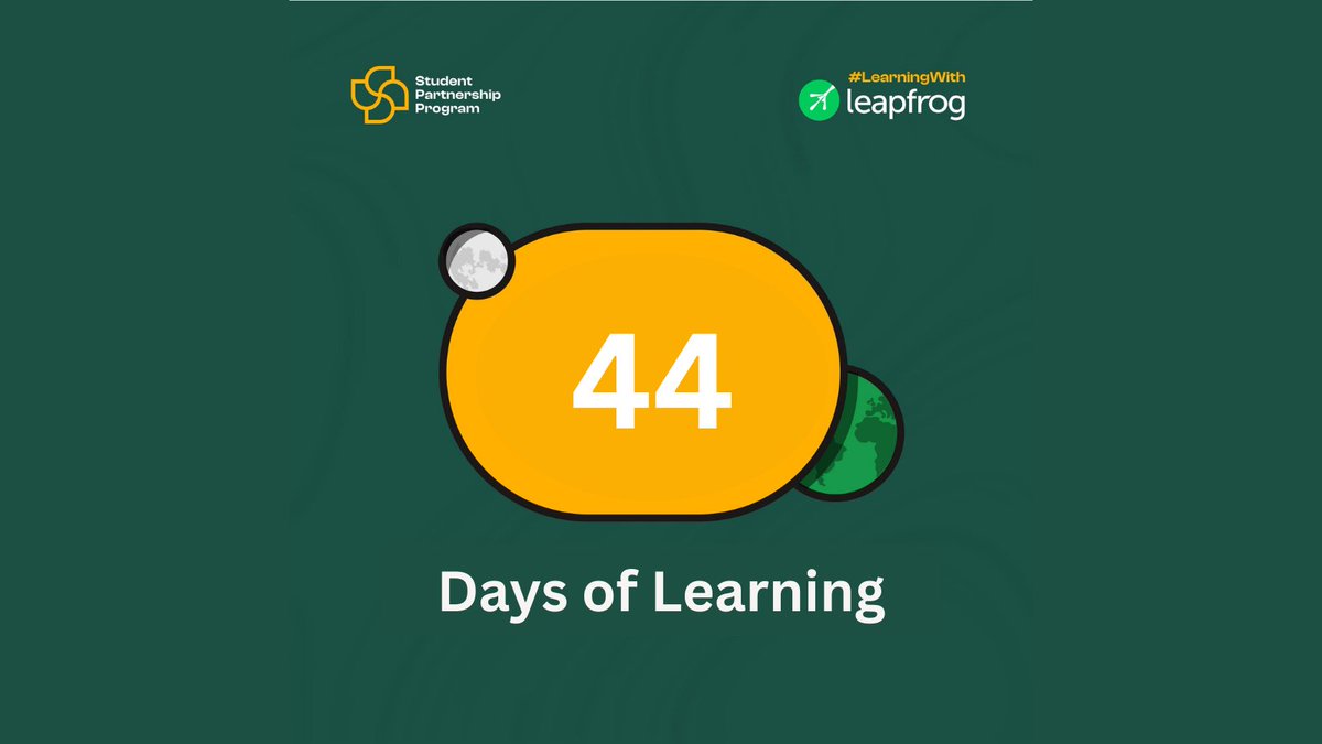#LSPPDay44 
I learning different ways for securing nodejs application.
docs.google.com/document/d/1gi…

<a href="/lftechnology/">Leapfrog Technology</a>
#60DaysOfLearning2025 #learningwithleapfrog