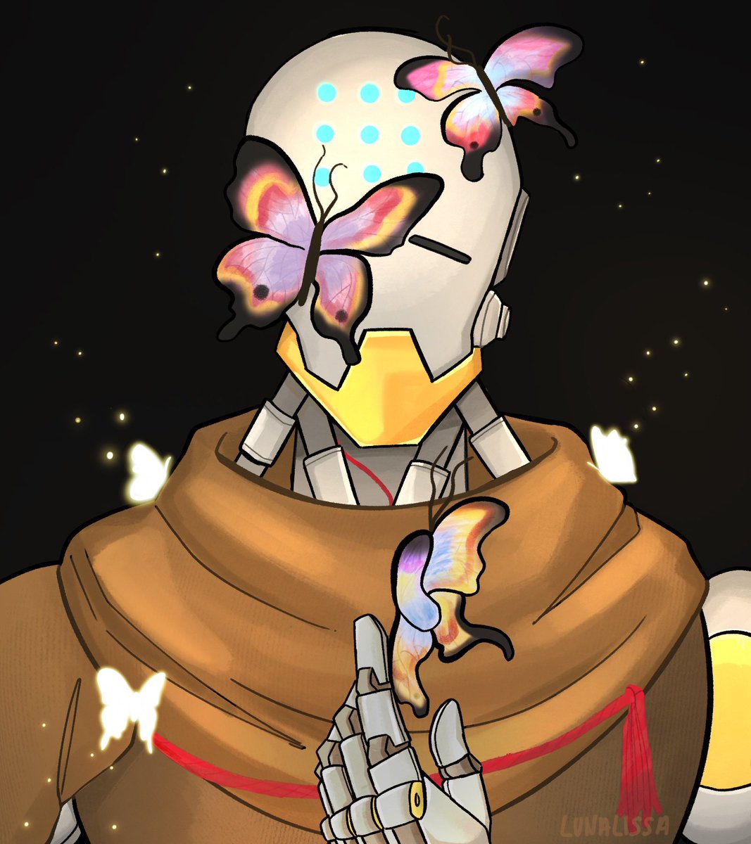Happy Birthday Zenyatta 💛 🦋
#Overwatch2 #Zenyatta