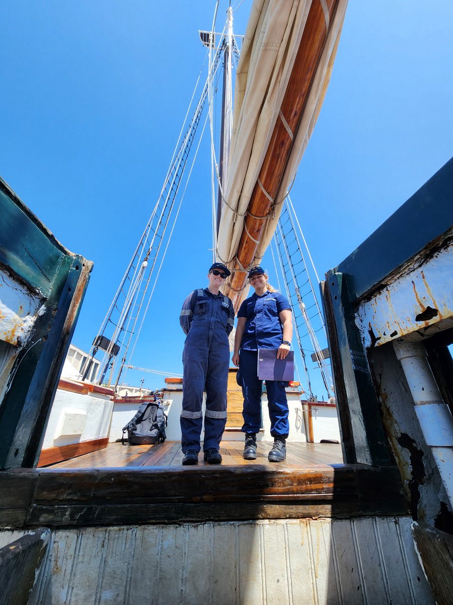 This weekend, @USCG MSU Duluth kept Duluth Harbor safe during the #FestivalOfSail ⚓️🇺🇸

Crews conducted vessel inspections &amp; ran an incident command post to protect visitors, sailors &amp; ships.

Thanks to their efforts, everyone got to experience the #TallShips safely. 🛟⛵️ https://t.co/mhYrplDe5Y