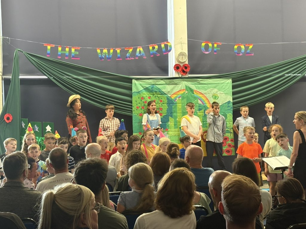 Our evening performance of The Wizard of Oz. Just spectacular!