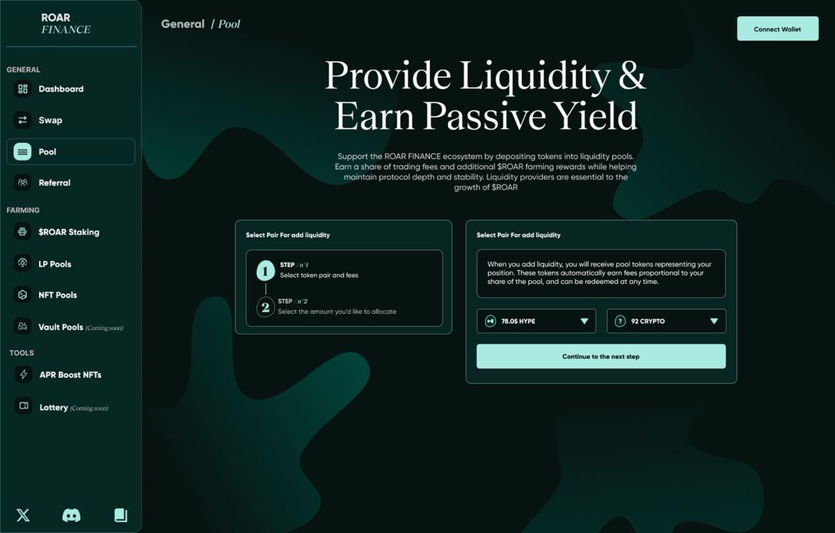 RoarFinance's tweet image. 🧵 What is Roar Finance? A breakdown of this high-performance yield farming protocol built on HyperEVM.
Let’s dive in👇