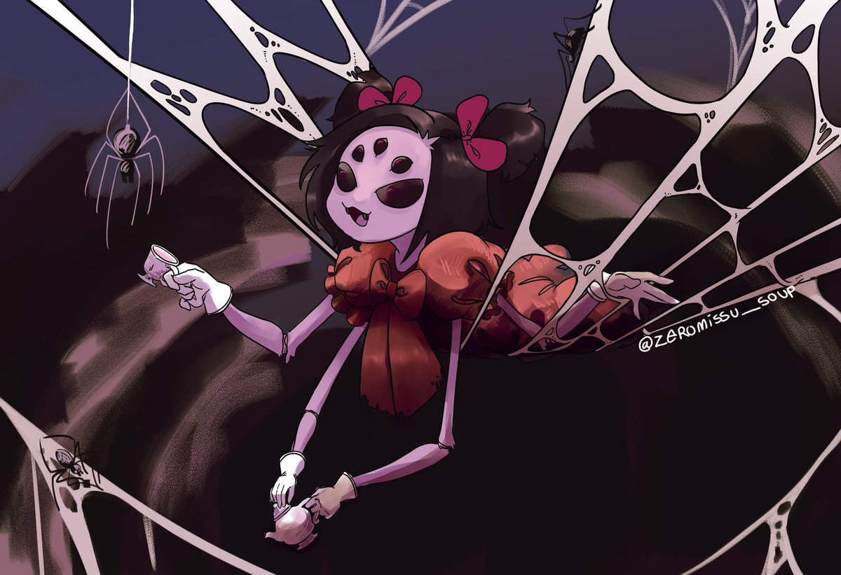 zeromissu_soup's tweet image. #Muffet #undertale #undertalefandom
#fanart #fandomcharacter #ArtistOnTwitter #digitalart #artmoot #artmoots