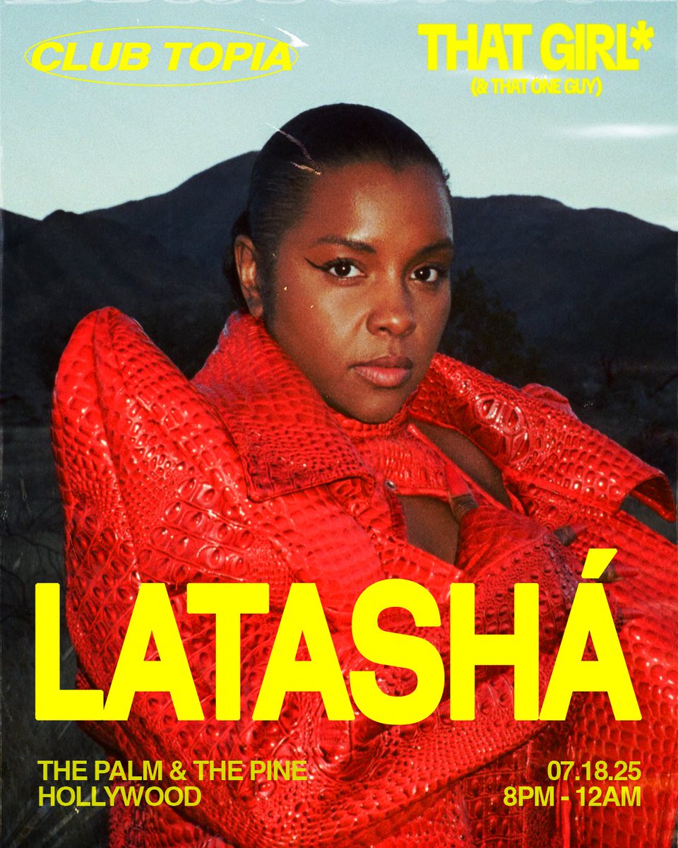 this week is wilddd💎

<a href="/TopiaTV/">TOPIA</a> IS BACK and starting its engines up with an insane party Friday #ThePalmandThePine in Hollywood
🌴 

Performances by 
<a href="/rockysnyda/">lil tangerine🍊</a> coming all the way from NYC
<a href="/makwaia_/">Mariana Makwaia</a> 
and ya girl 

With Incredible DJ sets by 
<a href="/notannelisa/">annelisa</a> 
Kiah G 
Esq8c 

Its so