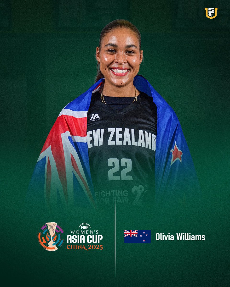 San Francisco Women's Basketball (@usfdonswbb) on Twitter photo ๐๐ญโ๐ฌ ๐ ๐จ ๐ญ๐ข๐ฆ๐ ๐
Olivia Williams is set to compete in the 2025 FIBA Womenโs Asia Cup with New Zealand! 
#USFDons | #WCChoops ๐๐ญโ๐ฌ ๐ ๐จ ๐ญ๐ข๐ฆ๐ ๐
Olivia Williams is set to compete in the 2025 FIBA Womenโs Asia Cup with New Zealand! 
#USFDons | #WCChoops
