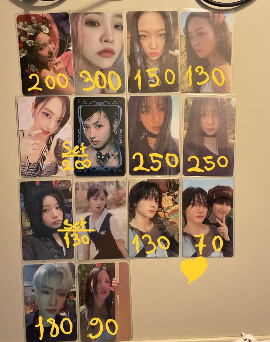 slaveforseulgi's tweet image. RED VELVET IVE AESPA ZB1 BAEMON BONEDO TWICE SATIS
hepsi hasarsiz diye biliyorum isteyene video atarim
coklu alimda indirim yaparim
karinalari set 450 yapabilirim
fiyatlar hakkinda yanlisim varsa uyarabilirsinizz
💳 ib4n ppra
📦 gd
goren rtlerse cok sevinirim 💕