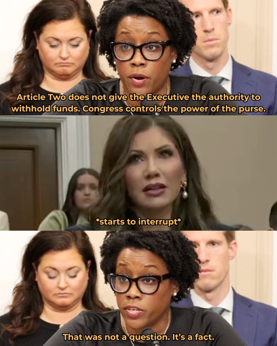 RepUnderwood's tweet image. Secretary Noem and I both took the same oath to defend the Constitution. I’ll keep holding her accountable to it.