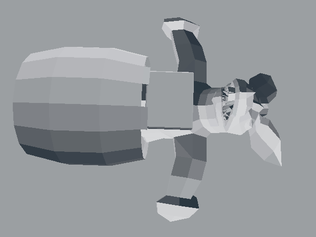 Godway_Games's tweet photo. hello #indie #indiedev #IndieArt #3dart #IndieGameDev and #IndieGameDev been a while since I posted a screenshot for any of the in game assets related to #thrack The fox! well now you can take a good look at a minion i'm working on. enjoy your day! : ) https://t.co/tpSoa3653i