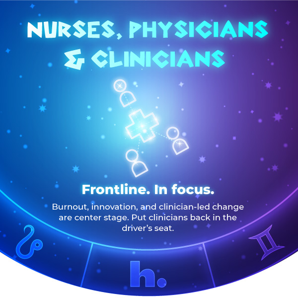 Clinicians, you’re not just invited. You’re essential.

At #HLTHUSA 2025, we’re putting provider voices at the center of the healthcare conversation.

Burnout isn’t the future. You are. hlth.com/2025event/nurs…